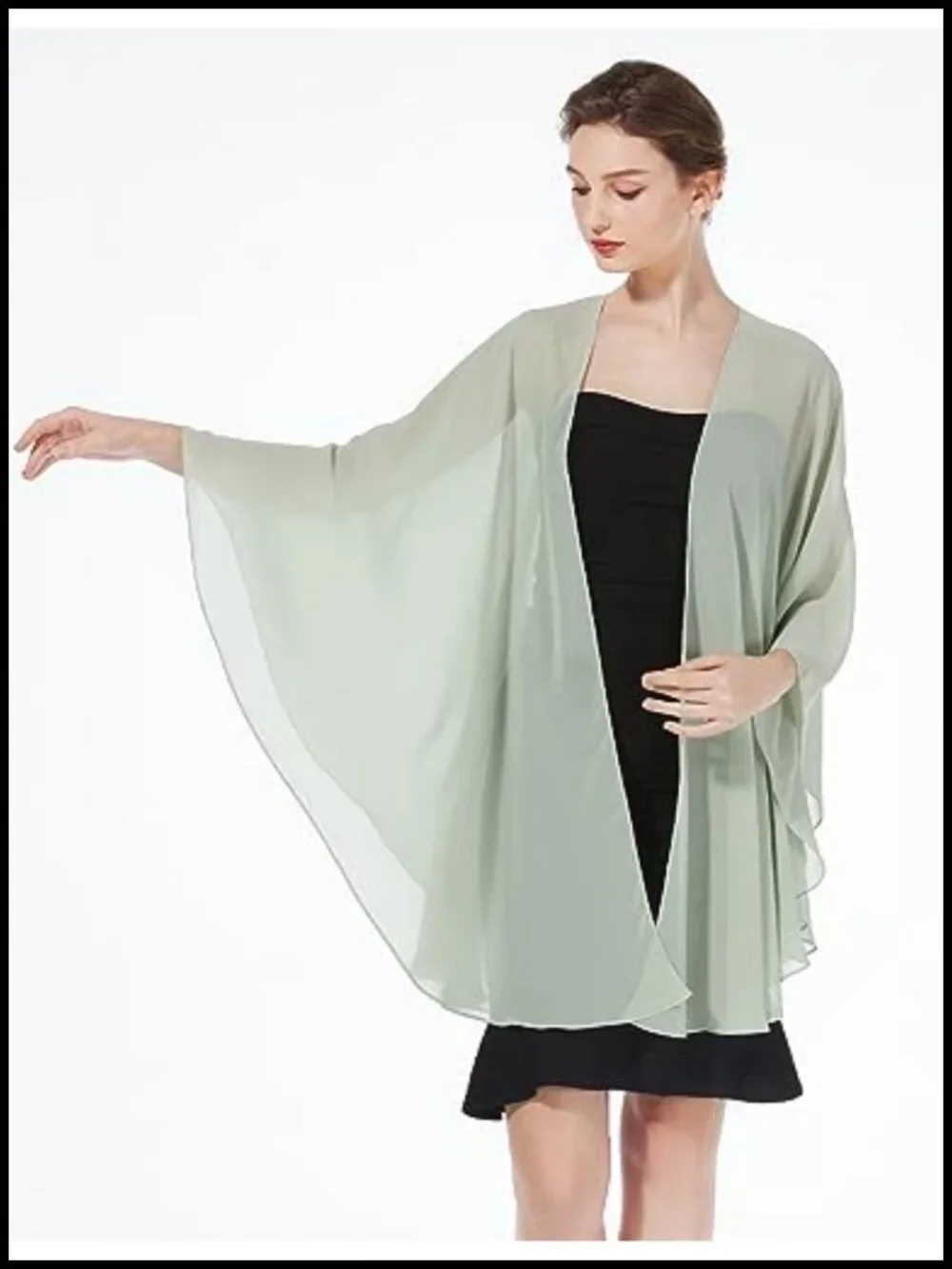 Women's Chiffon Evening Shawl Wrap Bridal Wedding Party Scarf
